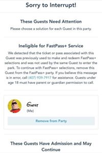 walt disney world my experience fastpass locked out cheat system