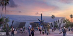 epcot guardians of the galaxy roller coaster construction