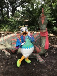 donald's dino-bash disney's animal kingdom