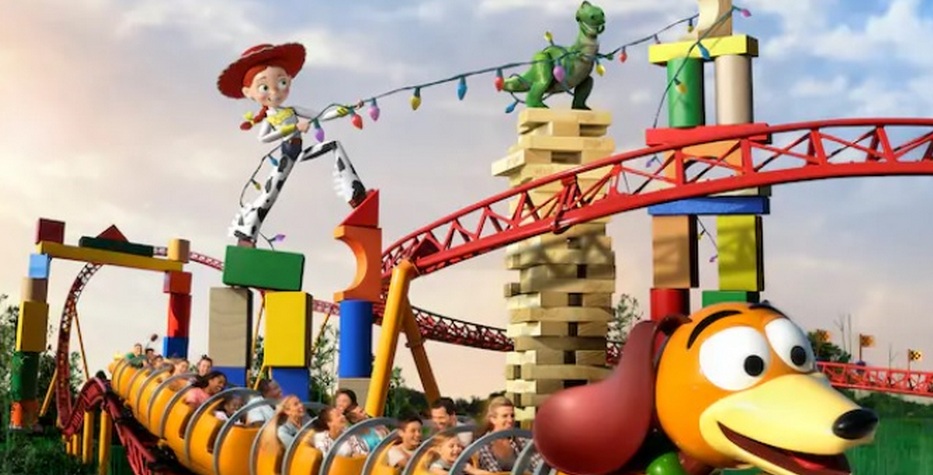 slinky dog dash toy story land good morning america video - Doctor Disney