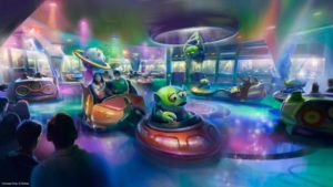 toy story land walt disney world alien swirling saucers