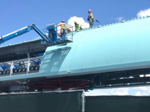 disney's hollywood studios skyliner construction walt world 2