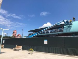 disney's hollywood studios skyliner construction walt world 2