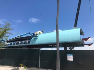 disney's hollywood studios skyliner construction walt world 2