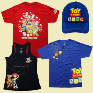 toy story land merchandise disney