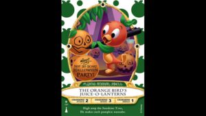 orange bird sorcerers magic kingdom mickey's not so scary halloween party