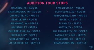 american idol walt disney world bus tour auditions 2