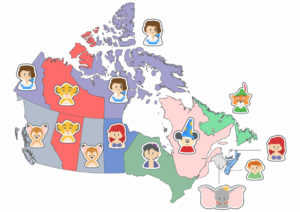 disney movies by state favorite united states canada
