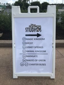 disney's hollywood studios bus stop new loop close old