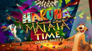 hakuna matata time dance party disney's animal kingdom