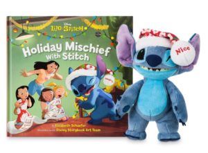 holiday mischief with stitch elf on a shelf disney