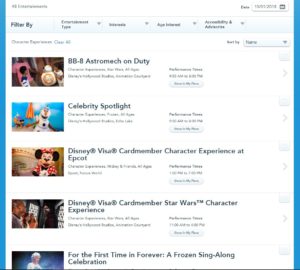 new my disney experience update