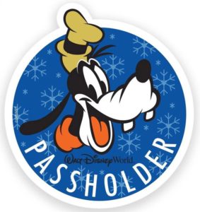 goofy walt disney world christmas annual passholder magnet