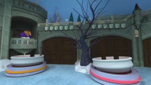 beauty and the beast dark ride tokyo disneyland preview