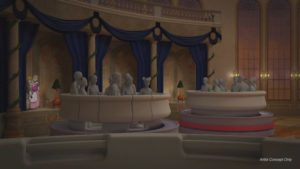 beauty and the beast dark ride tokyo disneyland preview