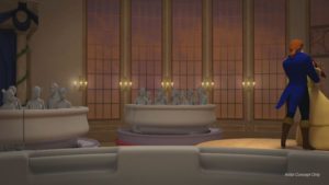 beauty and the beast dark ride tokyo disneyland preview