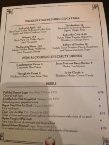 snow white storybook dining artist point disney's wilderness lodge title