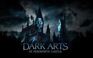 dark arts at hogwarts castle universal orlando projection show