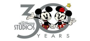 disney's hollywood studios 30th anniversary logo smaller