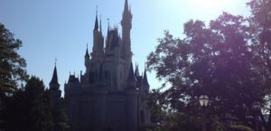 walt disney world cinderella castle walkway