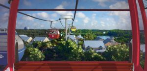 walt disney world skyliner travel time