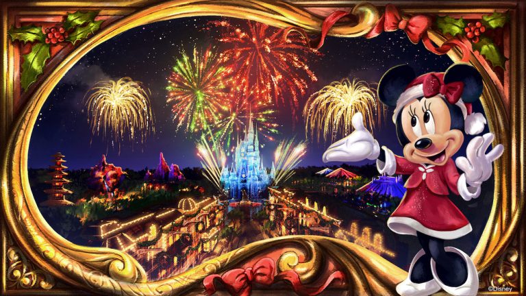 mickey's very merry christmas party fireworks show
