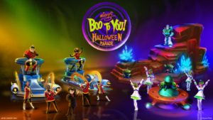 mickey's boo-to-you parade new floats