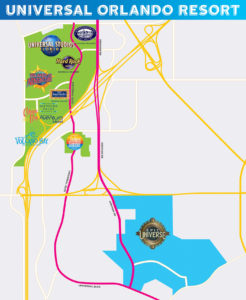 epic universe google map