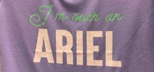 ariel shirt princess title