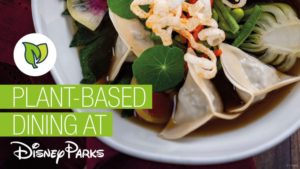 walt disney world disneyland plant-based dishes