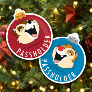 chip and dale disney annual passholder magnets