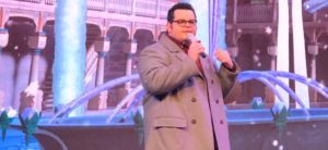 josh gad frozen sing along