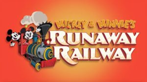 mickey and minnie's runaway railway opening team