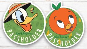 epcot 2020 flower and garden orange bird donald duck magnets