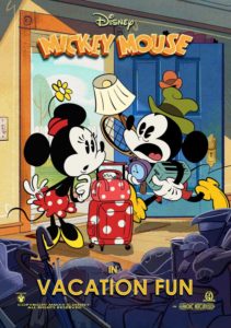 mickey shorts theater vacation fun poster