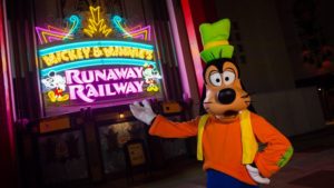 mickey minnie's runaway railway live stream dedication ceremony