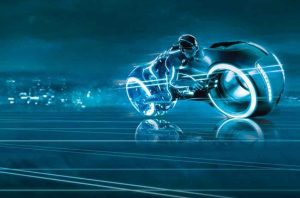 tron lightcycyle delay
