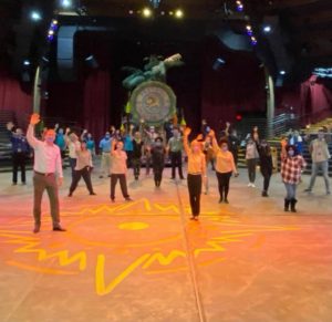 festival of the lion king cast rehearsal return