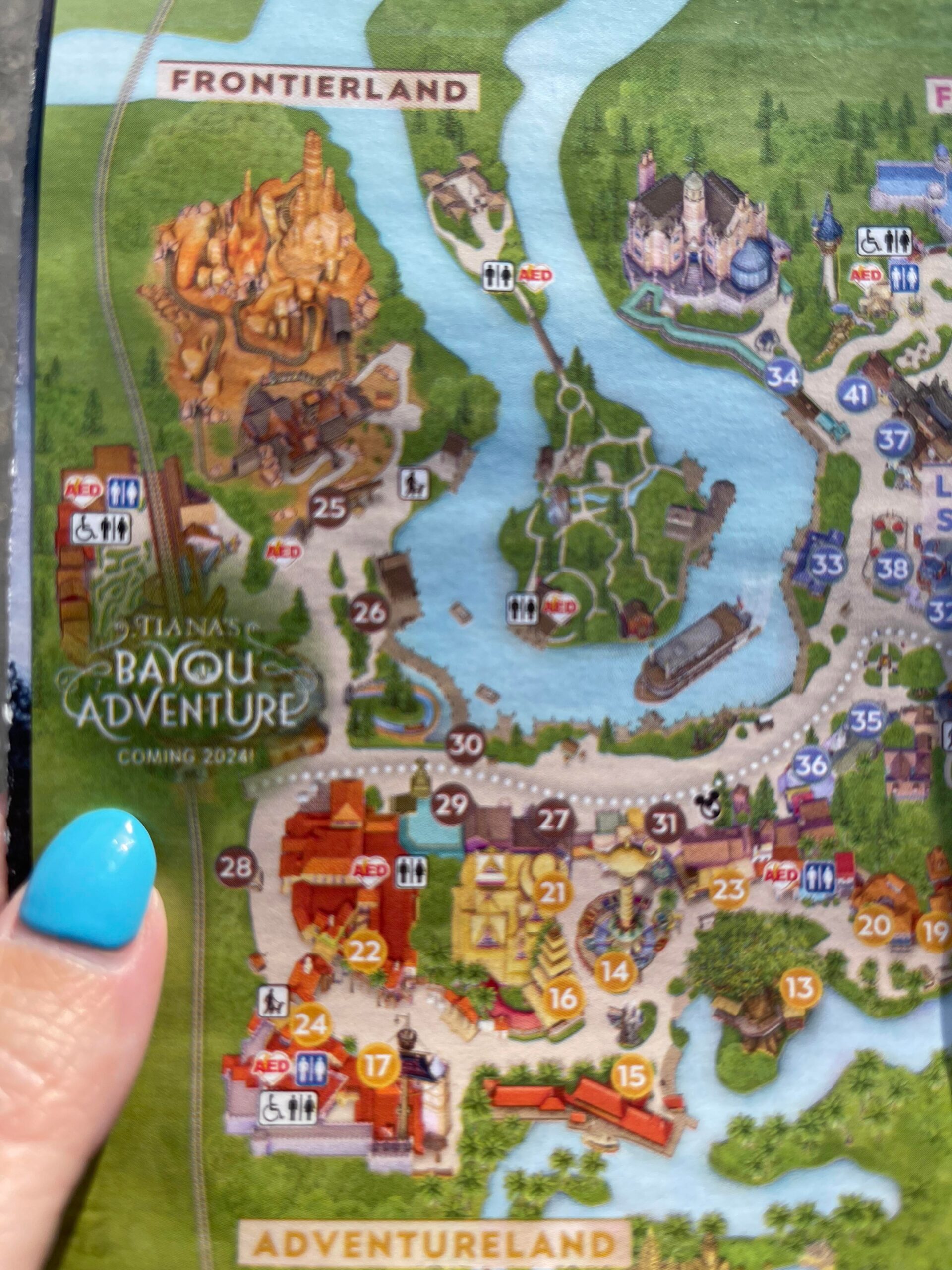 Tianas-bayou-adventure-map-2 - Doctor Disney